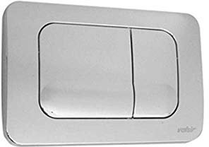 Valsir Plaque de Commande Double vidange pour Cassette Tropea Blanche, Multicolore, Standard