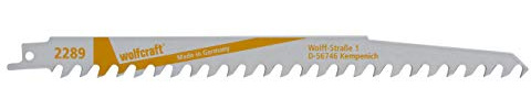 wolfcraft Säbelsägeblatt Hcs 220mm, schwarz, 220 mm
