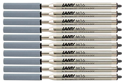 Lamy M16 Mine für Lamy Kugelschreiber F blau, 10 x 1