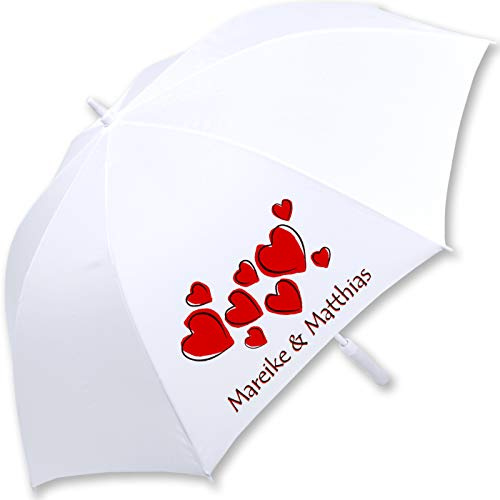 iX-brella Mr.&Mrs. Hochzeitsschirm personalisiert mit Namen