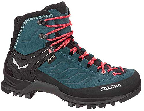 Salewa WS Mountain Trainer Mid Gore-TEX trekking- och vandringskängor, Atlantic Deep/Ombre Blue, 42 EU