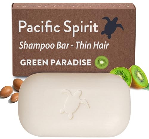Volumizing Shampoo Bar for Fine & Thin Hair, 100+ Washes, Argan Oil & Kiwi