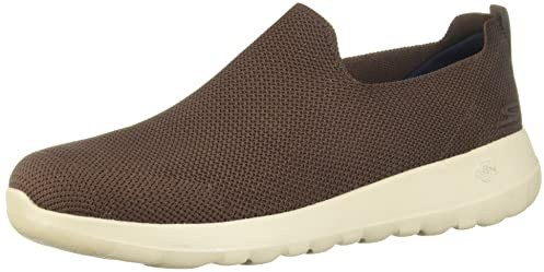 Skechers Go Walk Max Chaussures à Enfiler pour Homme, Marron, 8.5 X-Wide