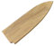 Aibote Handmade Natural White Maple Wood Japanese Chef Knives Magnetic Sheath Sakimaru Yanagiba Santoku Sakimaru Kiritsuke Deba EEL Knife Sheath Case Holder Wooden Cover (180MM,Deba)