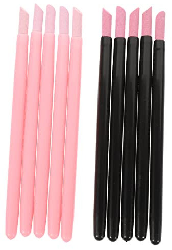 Beatifufu 2 Sätze Keramikstifte Nagelhautentferner Trimmer Nagelfeilen Für Maniküre