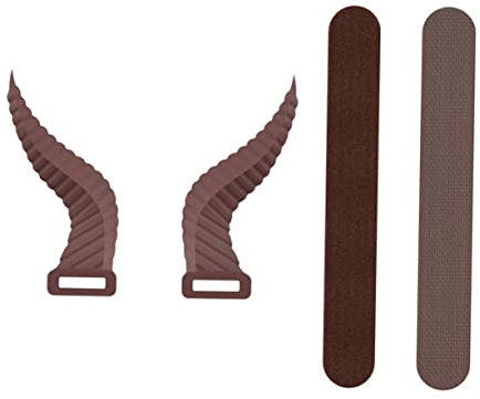 1paire Accessoires Écouteurs Avec Cornes De Diable Silicone Pour Casque Décoration Amusante Et Ajustable Pour Gaming Halloween Et Fêtes