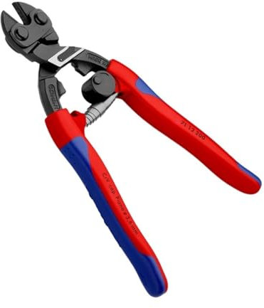 MZZYG wire cutter Cutter 8 Inches Compact Labor-Saving Cable Cutting Pliers 62 HRC For Soft Hard And Piano Wire Etc