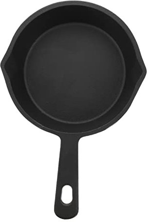 Cabilock Mini Sartén Cuadrada De Hierro Fundido Antiadherente Perfecta Para Panqueques Apta Para Estufas De Leña y Gas