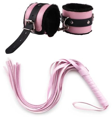 Bõndägë Set Schiavo Set di manette in pelle Corda Corpo Schiaffo Cinghia Sculacciata Battere Nappa Frusta Per Gioco per adulti BDSM Lash Flog Strumento