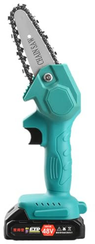 TOYANDONA Mini Tronçonneuse Électrique à Batterie Scie à Portable pour Jardinage Design Main pour Élaguer et Couper des Branches