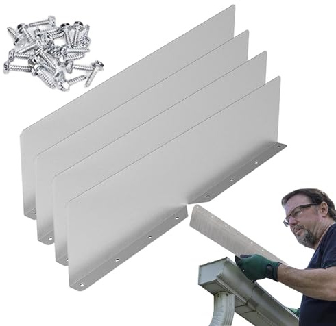 Regnrännavledare – 30,75 x 8,54 cm aluminium stänkskydd
