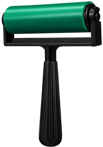 YOSADIER Rullo Brayer in Gomma da 10cm per Stampaggio Manico Staccabile e Impugnatura Confortevole per Tecniche di Printmaking e Creazioni Artistiche