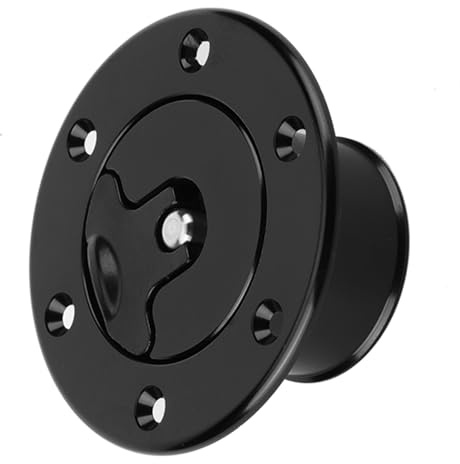 Cryfokt Tanklock i Aluminium med Stark Reptålighet för öppning med 6 Bultar, Enkel Installation för Fordonsentusiaster