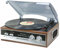 Soundmaster PL186H Tocadiscos Radio Altavoces incorporados Conector para Auriculares Nostalgia Retro