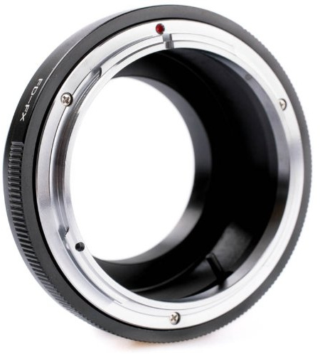 Quenox Objektivadapter (Adapter, Adapterring) Canon FD - Fujifilm X-Mount Bajonett - z.B. für Fuji Finepix X-T10 X-T1 X-E2 X-E1 X-A2 X-A1 X-M1 X-Pro1