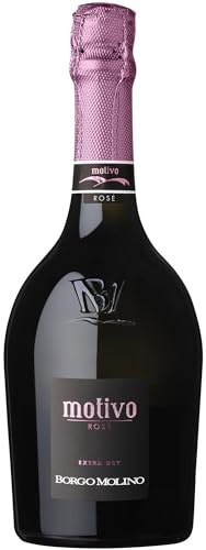 Borgo Molino Prosecco Rosé DOC 75cl, 11% ABV, Delicate & Elegant Italian Sparkling Rosé