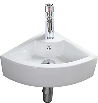 Lavabo Posare in Ceramica Rettangolo Bianco Lavabo Finitura Lampadario Lucido di Alta Qualità Con Parete Destra Design Moderno Per Bagno Spogliatoio