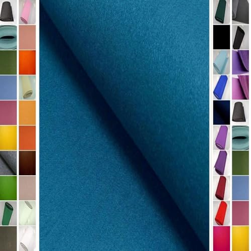 StoffBook türkis stabiler Bastelfilz Taschenfilz Stoff ca 5mm für diy, Handarbeit, Dekoration, Taschen, Möbel, Bastelprojekte, Nähzubehör, Kreativbedarf, Anfänger, Profis, d242