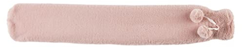 Warmies Wärmflasche, Rosa, Fell-Fleece-Bezug, Lange tragbare Wärmflasche