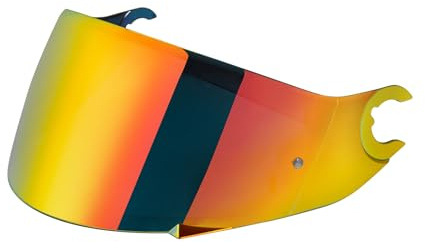 VCOROS Helm Visier für D Skwal D-Skwal 2 Spartan Motorradhelm Visier | Motorrad Windschutz Helm Objektiv Visier,Integralhelm Visier UV-Beständig,Motorradhelm Visier Ersatz