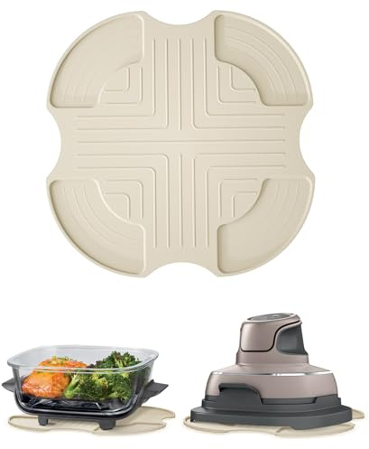 Dillot Air Fryer Trivets Silicone for Ninja Crispi, Heat-Resistant Hot Pads Potholders for Ninja Crispi Airfryer Accessories, Dishwasher-Safe Kitchen Holder