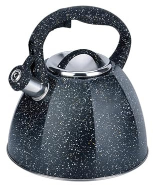 Bouilloire sifflante universelle en acier inoxydable de grande capacité de 3,5 L, théière en acier inoxydable, adaptée pour infuser du thé et du café