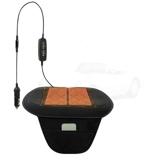 Wizvox Sitzkissen, Winter 𝐒𝐢𝐭𝒛𝒉𝐞𝐢𝒛𝐮𝒏𝒈 𝐀𝐮𝐭𝐨 Universelles Sitzauflag Auto für Fahrzeuge,Büro 1 Stück,B-MitTasche
