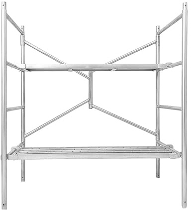Scala pieghevole, Attrezzature for ponteggi for la pulizia di camper, pareti verniciatura alte, cartongesso, decorazione(H:150cm)