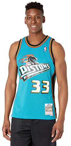 NBA Herren Swingman Jersey von Mitchell & Ness – Authentische Basketball Trikots im Retro Look – Vielseitige Team & Player Designs