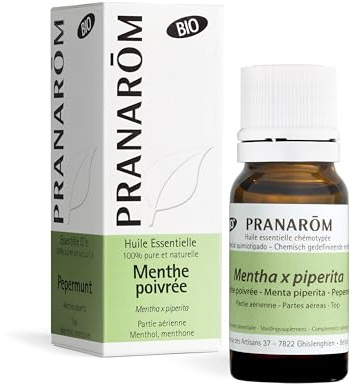 Pranarôm Huile Essentielle Menthe Poivrée Bio HECT 10 ml