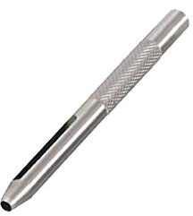 Weddecor 3.5mm Hollow Leather Hole Punch Heavy Duty Solid Steel Metal Sheet Leatherworking Synthetic Gasket Rubber Thin Foil Brass Tack Tools Cutters Puncher