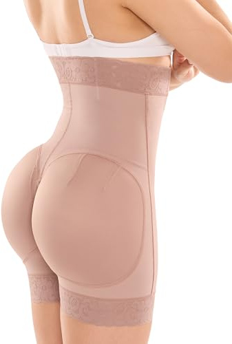 SHAPE CONCEPT Butt Lifting Short for Women With Butt Lifting, Abdomen Control High Compression Short Faja