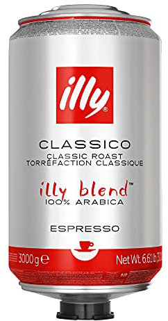 Illy normale Röstung 3-kg-DOSE Kaffeebohnen