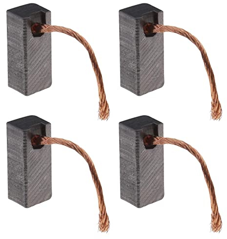 eMagTech 2 pares de escobillas de carbón de motor para motores de herramientas eléctricas 7x8x19mm Accesorios para herramientas eléctricas Piezas de repuesto para motores eléctricos