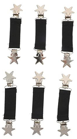 VALICLUD Lot De 6 Pinces Élastiques Pour Et Mitaines Pour Enfants Idéales Pour Les Garçons Et Les Filles