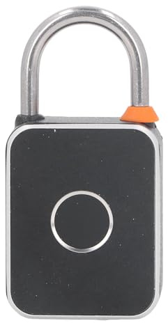 Fingerabdruck Vorhängeschloss für Tuya, USB Mobile APP Fingerabdruck Smart Vorhängeschloss, IP65 Wasserdichtes, Biometrisches, Schlüsselloses Fingerabdruck Schloss aus Metall für