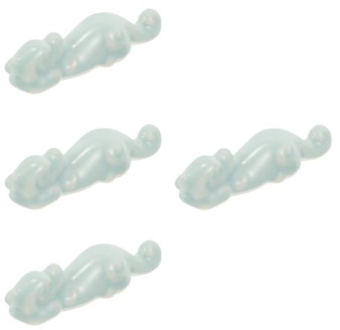 STOBOK 4stücke Ceramic Pen Holder Mit Traditionellem Design Kalligraphie Pinselhalter Für Schreibutensilien Desktop-accessoire Für Büro Und Zuhause