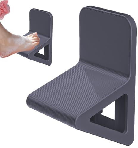 Shower Foot Rest For Shaving Legs, ABS Bathtub Foot Rest, No Drilling Non-Slip Bathroom Pedal, Shower Step For Home Hotel Bathroom, For Pregnant Woman And Elderly