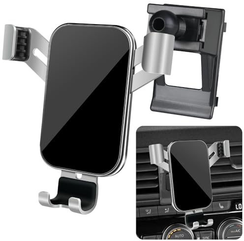 LUNQIN Car Phone Holder for Volkswagen Jetta 2019 2020 2021 2022 2023 2024 2025 and VW Jetta GLI 2019-2025 Auto Interior Accessories Best Cell Phones Mount Cellphone Mobile Cradle Charging GPS Stand