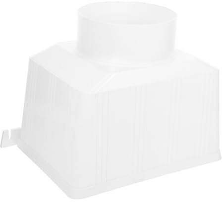 Veemoon Pièces De Gouttière Adaptateur De Descente Pluviale En Pvc 110 Mm Durable Collecteur D'eau De Pluie Toiture Installation Rapide Pour Jardin