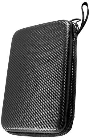 Mwqpgyh 29x19,5cm Eva Tischtennisschläger Hülle, Tischtennisschläger Tasche, Harter Tischtenniskoffer, Tischtennis Schlägerkoffer, Double Tischtennis Hardcase Für 2 Tischtennisschläger Und Bälle
