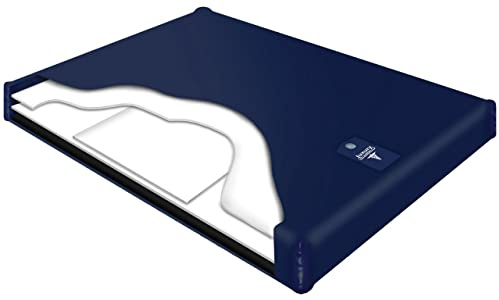 Semi Waveless Fluid Chamber Series 200 Mid Fill Softside (Foam Rail) Waterbed Bladder by Innomax (Queen)