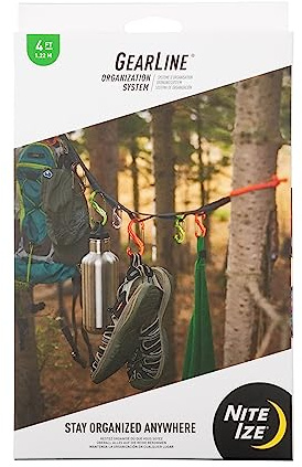 Nite Ize Unisex Gear Line Organisation System, blandade, 1,2 m