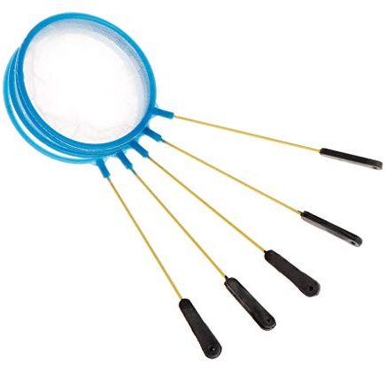 SUCHUANGUANG 5 Teile/Satz Fischnetz Artemia Filter Garnelen Mini Tragbares Fischen Aquarium Aquarium Dichtes Netz Kleine Pore Werkzeug Jigging Hook