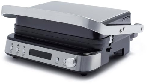 Ceramic Nonstick 3-in-1 Grill, Griddle & Waffle Maker | Stainless Steel