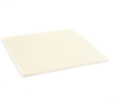 Toboli Pietra refrattaria pizza per forni a gas 330x330mm rettangolare in cordierite max 500°C