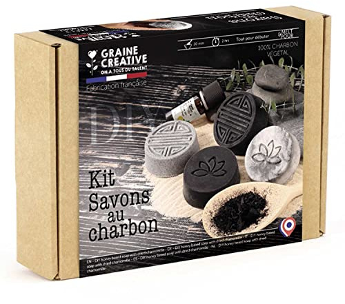 KIT DIY : Coffret savons au charbon