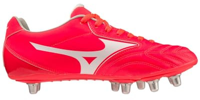 Mizuno Unisex Waitangi Ps Rugby stövlar, Fierycoral2 vit, 10 UK, Fierycoral2 vit, 44.5 EU