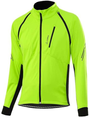 Löffler Herren San Remo 2 Ws Light Zip-Off Jacke, neon yellow, 48