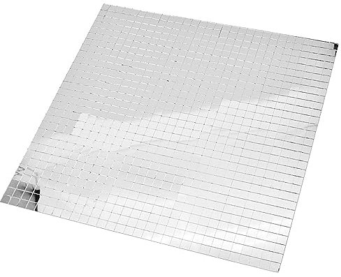 Mosaikfliesen Spiegelmosaikfliese Mini Quadrat Glasmosaik Spiegelplatte Echtglas selbstklebend Glasfliesen